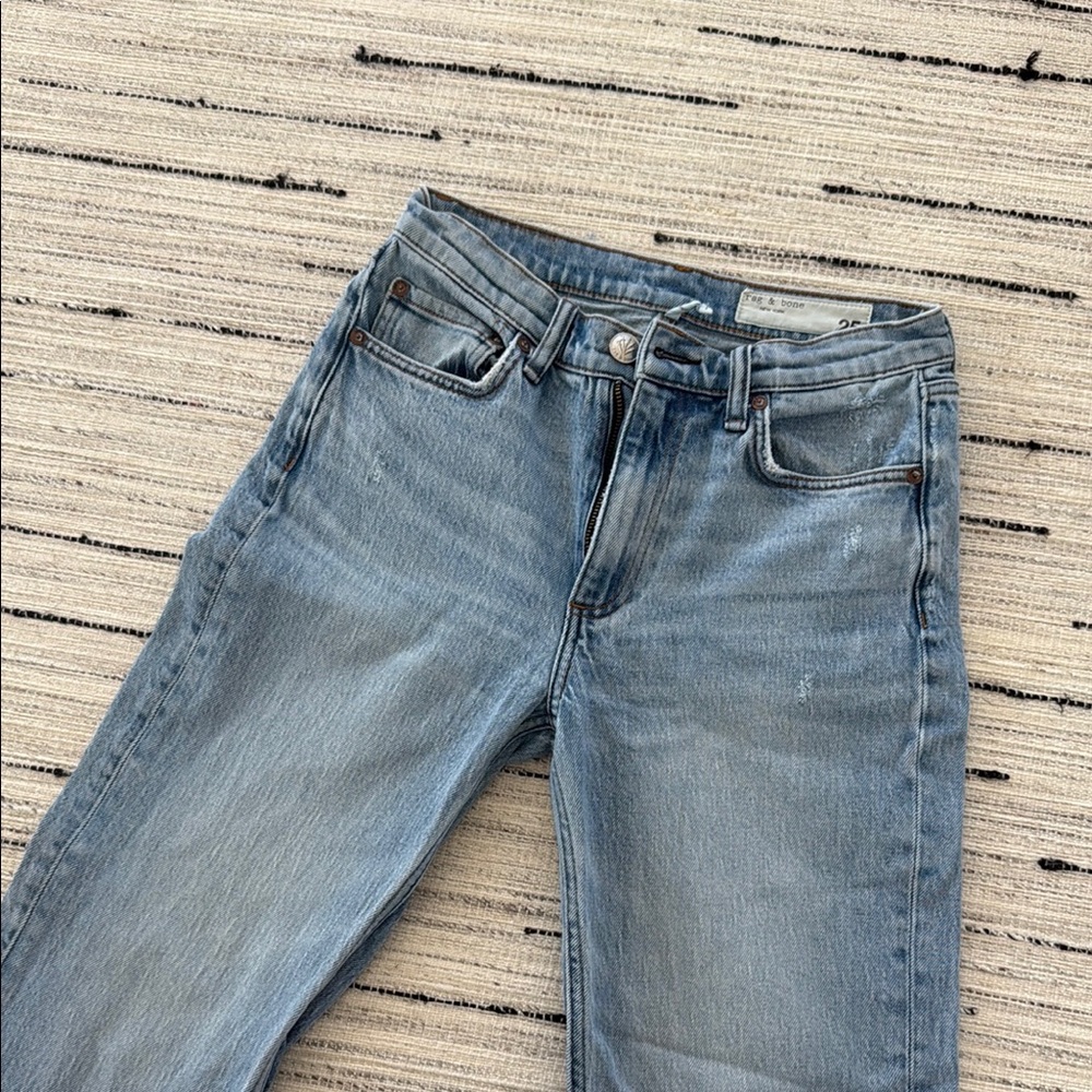 Trendy Light Blue Denim Jeans